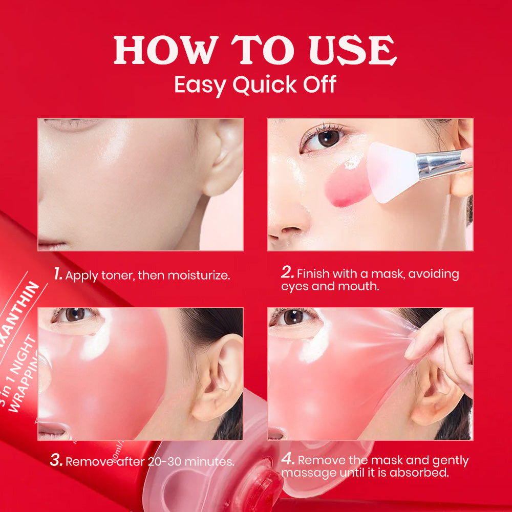 KOEC TX Astaxanthin 3 in 1 Night Wrapping Mask