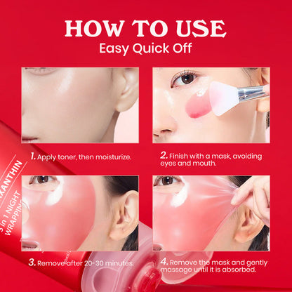 KOEC TX Astaxanthin 3 in 1 Night Wrapping Mask
