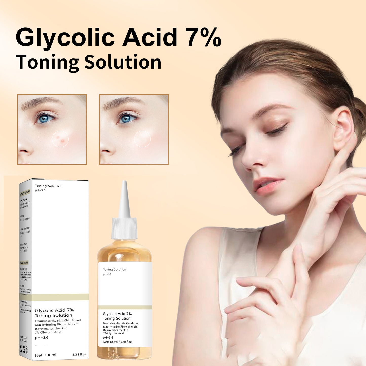 Glycolic acid 7% Toning solution