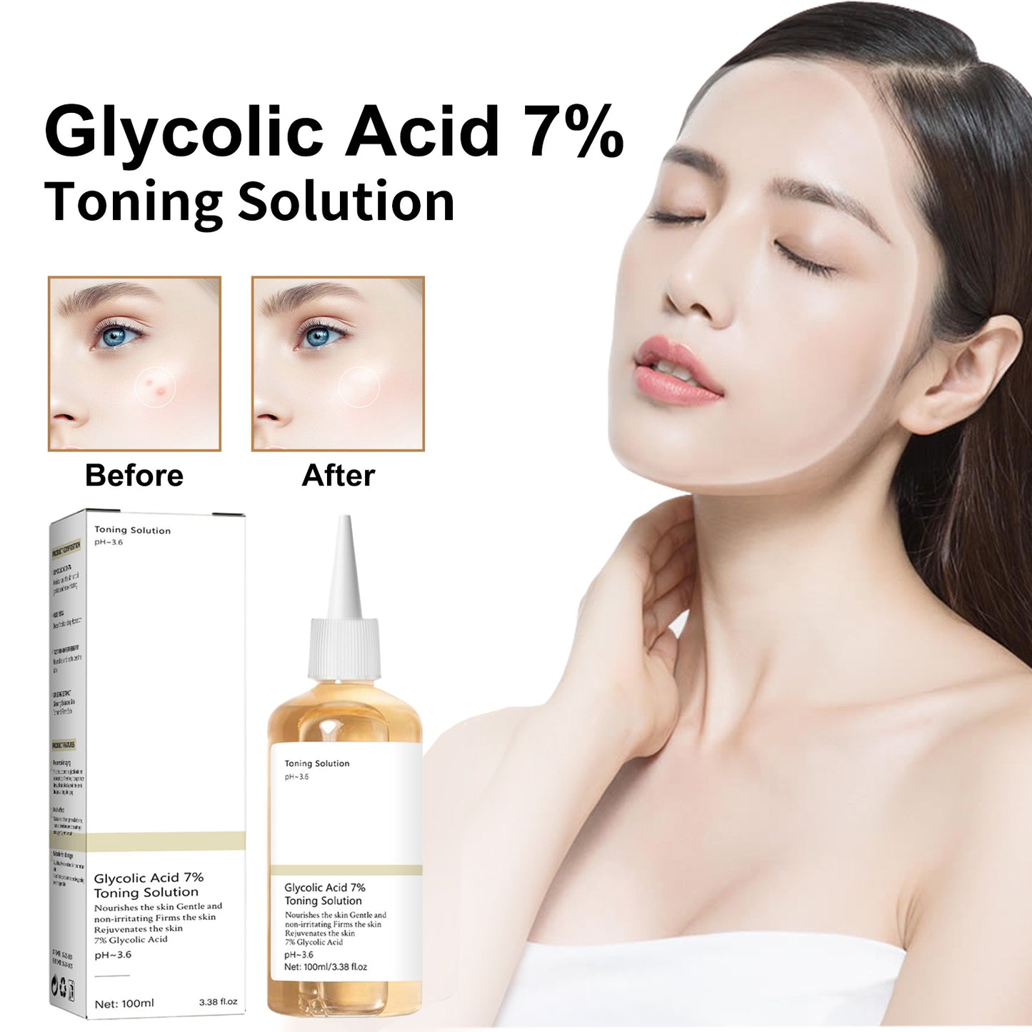 Glycolic acid 7% Toning solution