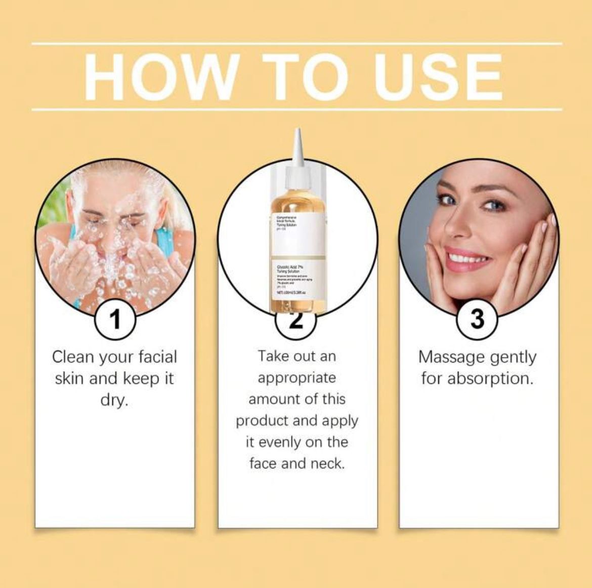 Glycolic acid 7% Toning solution