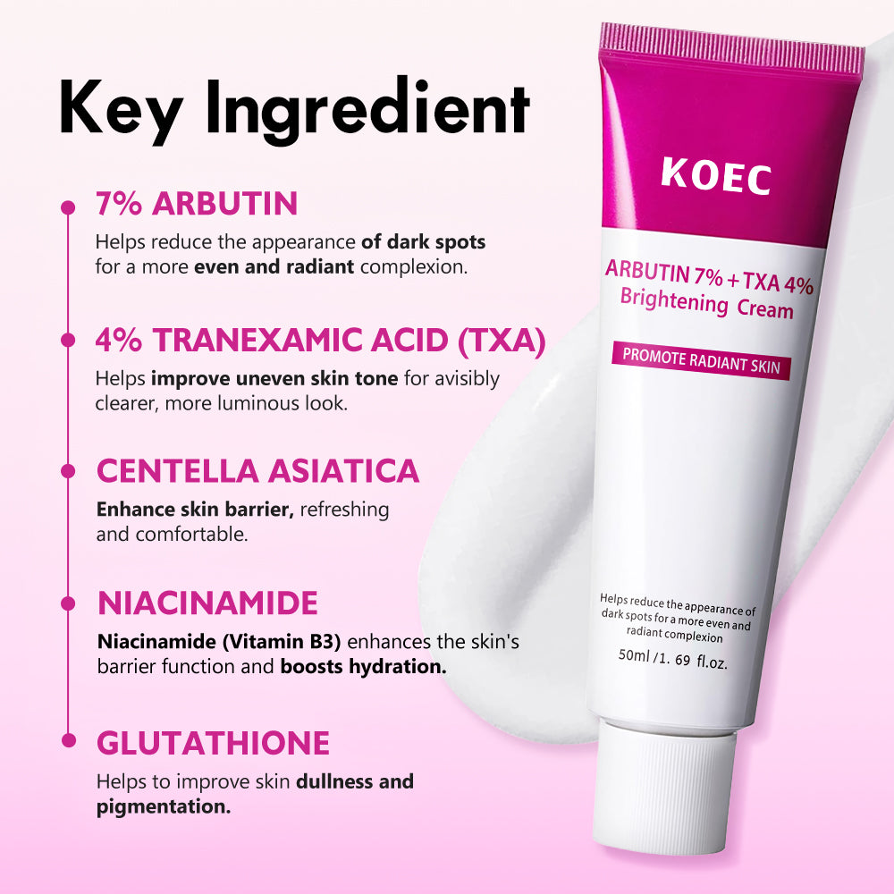 KOEC Arbutin 7% + TXA 4% Brightening Cream