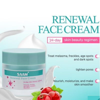 SAAM Renewal Face Cream for Melasma, Pigmentation And Dark Spots