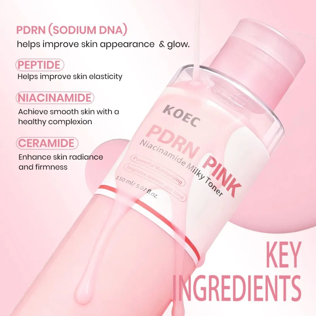 KOEC PDRN Pink Niacinamide Milky Toner