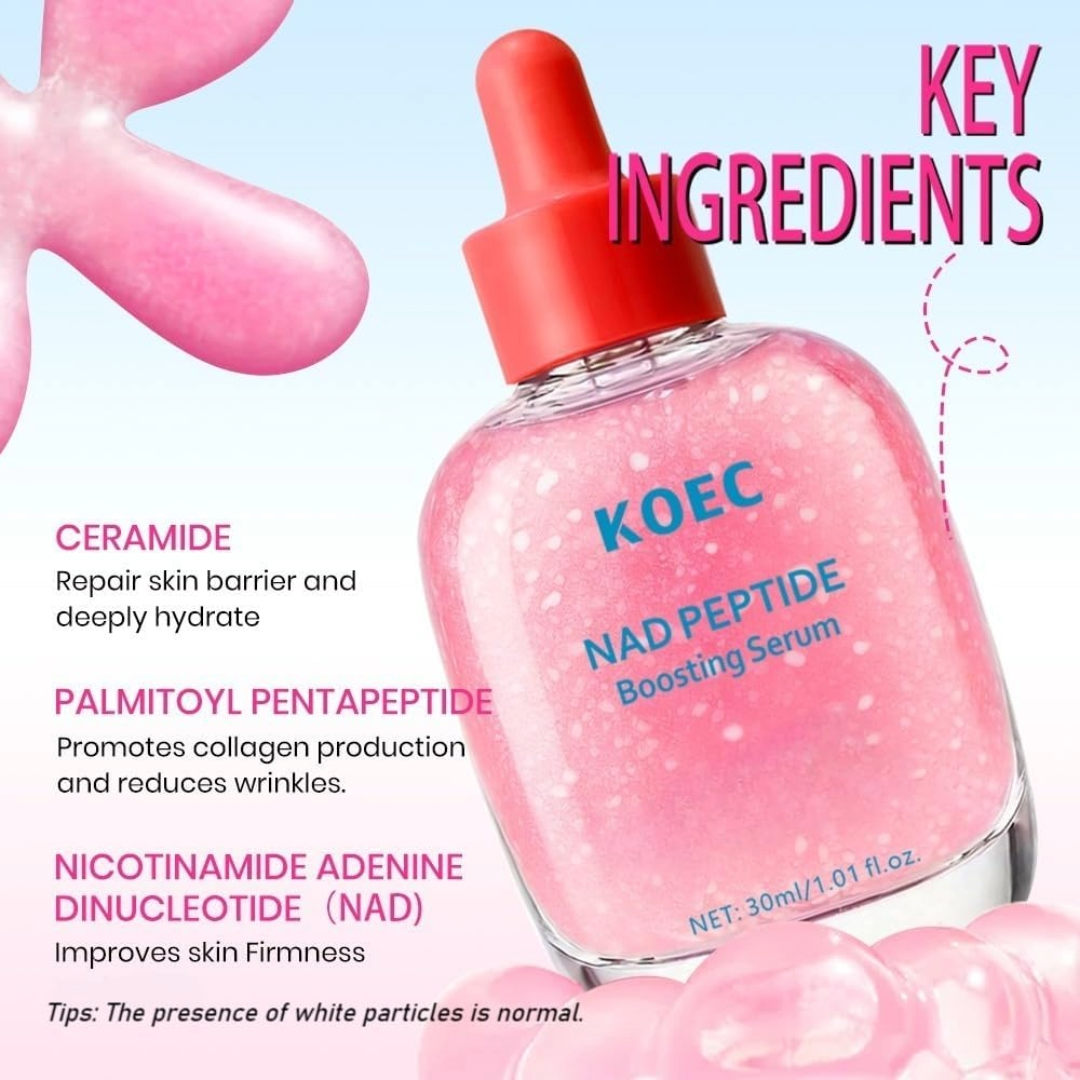 KOEC NAD + Peptide Boosting Serum with Ceramide