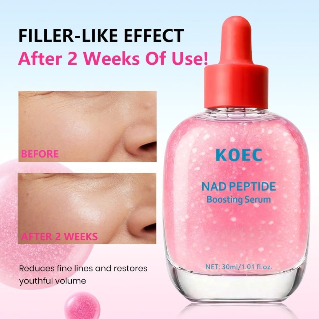KOEC NAD + Peptide Boosting Serum with Ceramide
