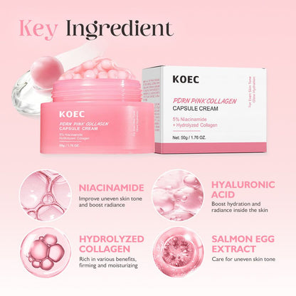 KOEC PDRN Pink Collagen Capsule Cream