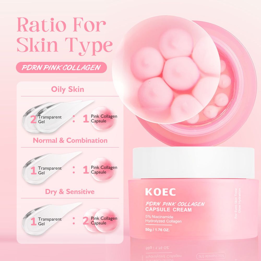 KOEC PDRN Pink Collagen Capsule Cream