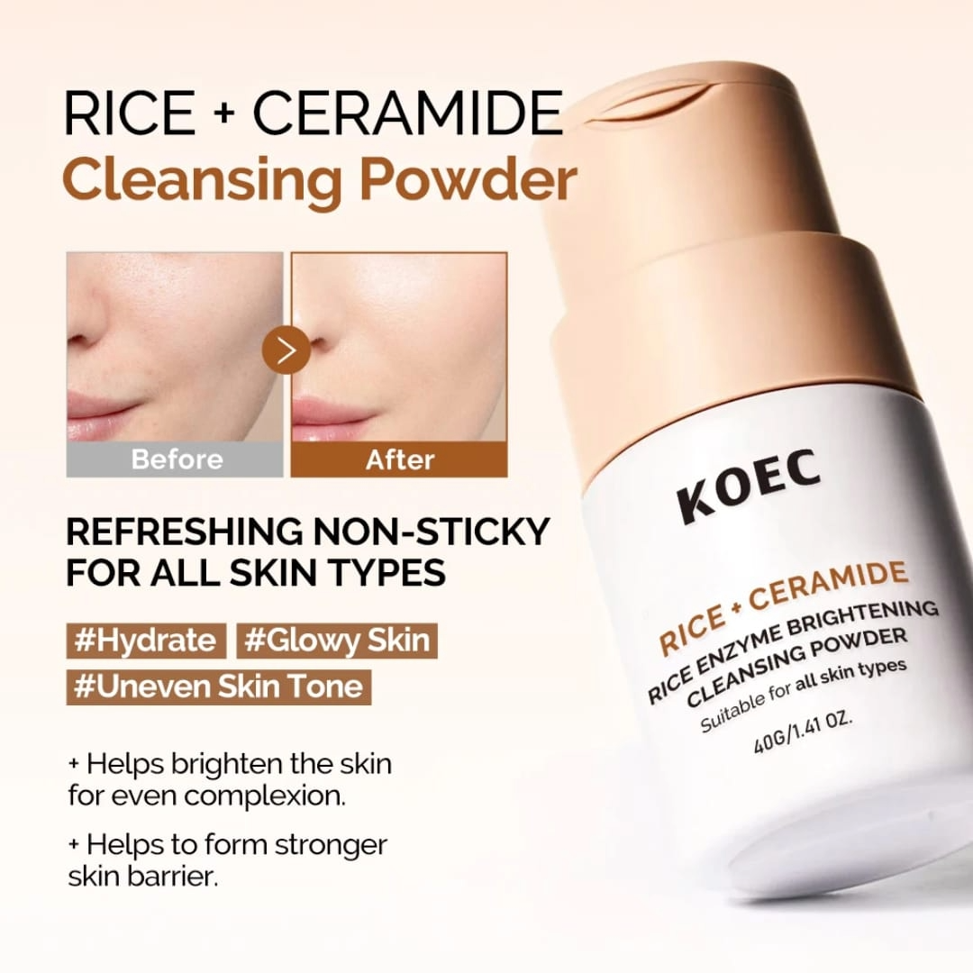 KOEC Rice Enzyme Brightening Cleansing Powder
