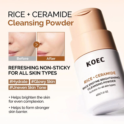 KOEC Rice Enzyme Brightening Cleansing Powder