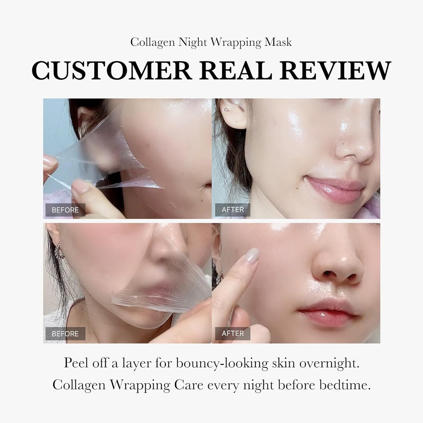 POUQUR Collagen Night Wrapping Mask