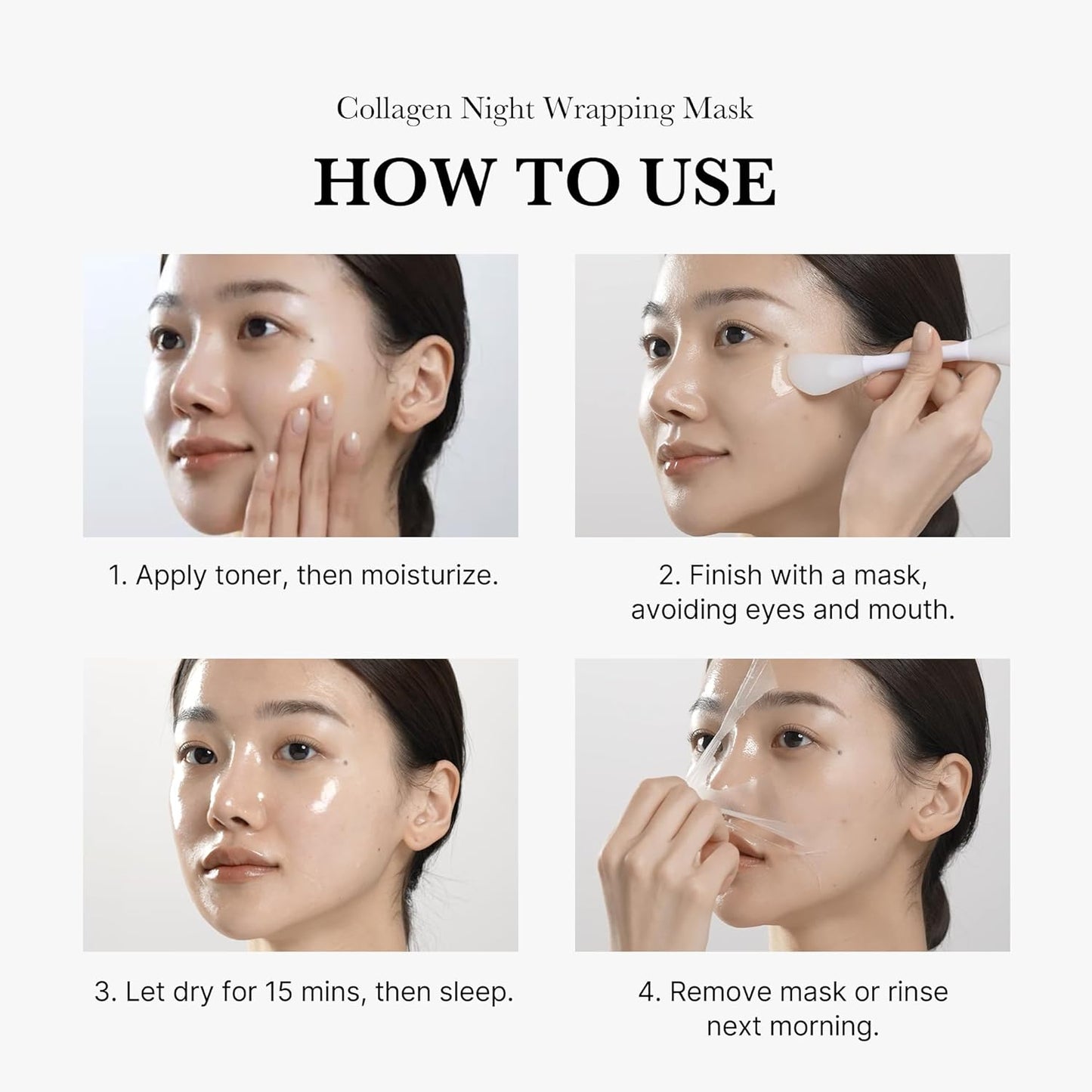 POUQUR Collagen Night Wrapping Mask