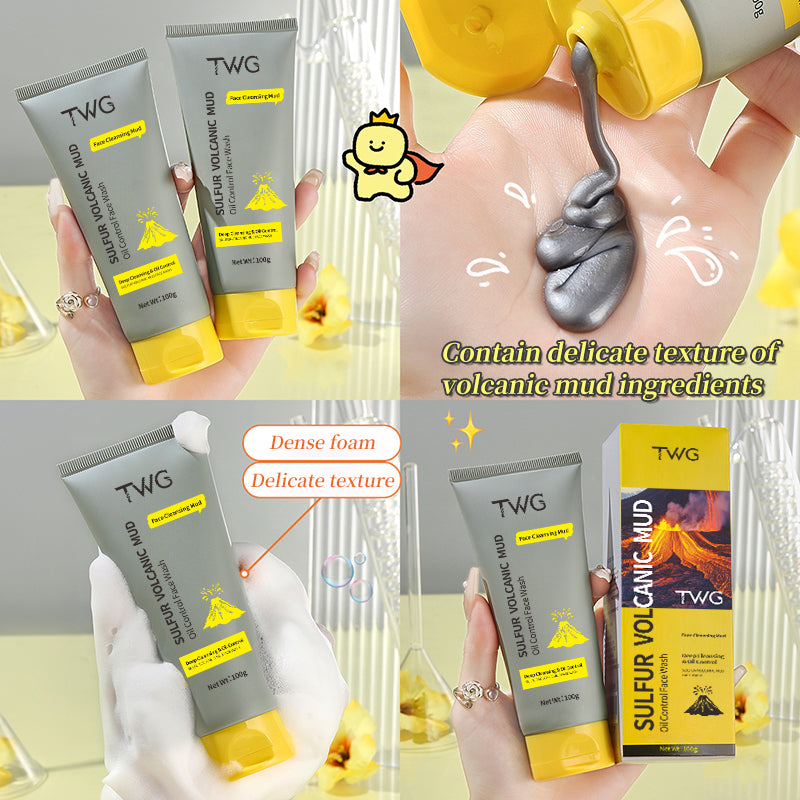 TWG Volcanic Mud Face Wash