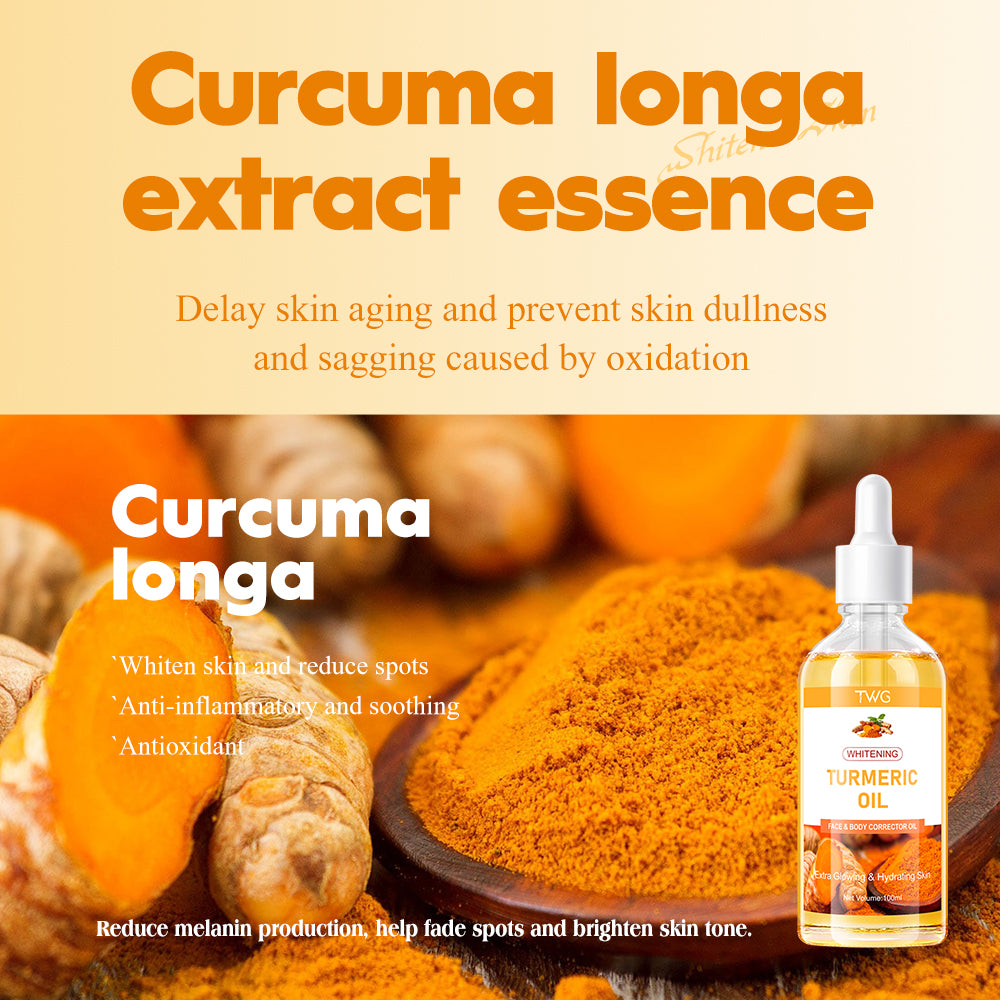 TWG Whitening Turmeric Oil1