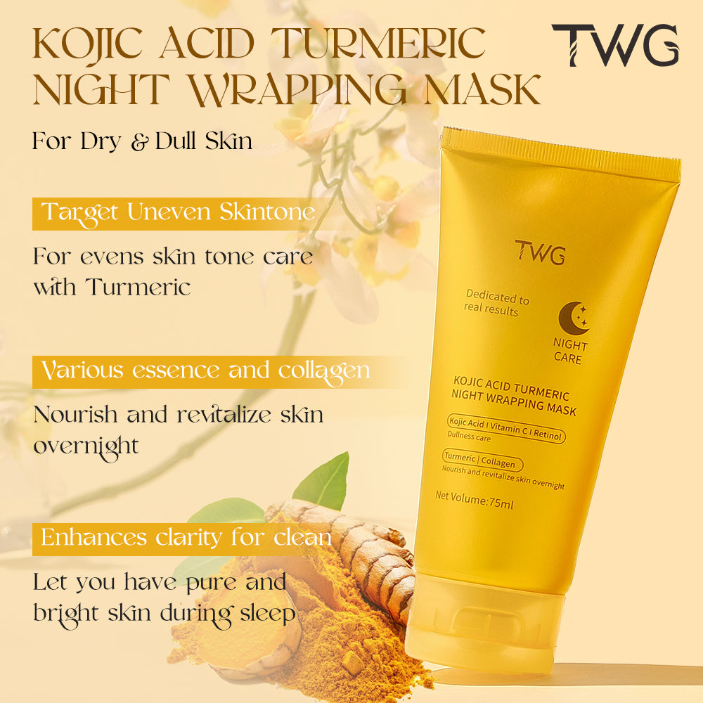 TWG Kojic Acid Turmeric Night Wrapping Mask