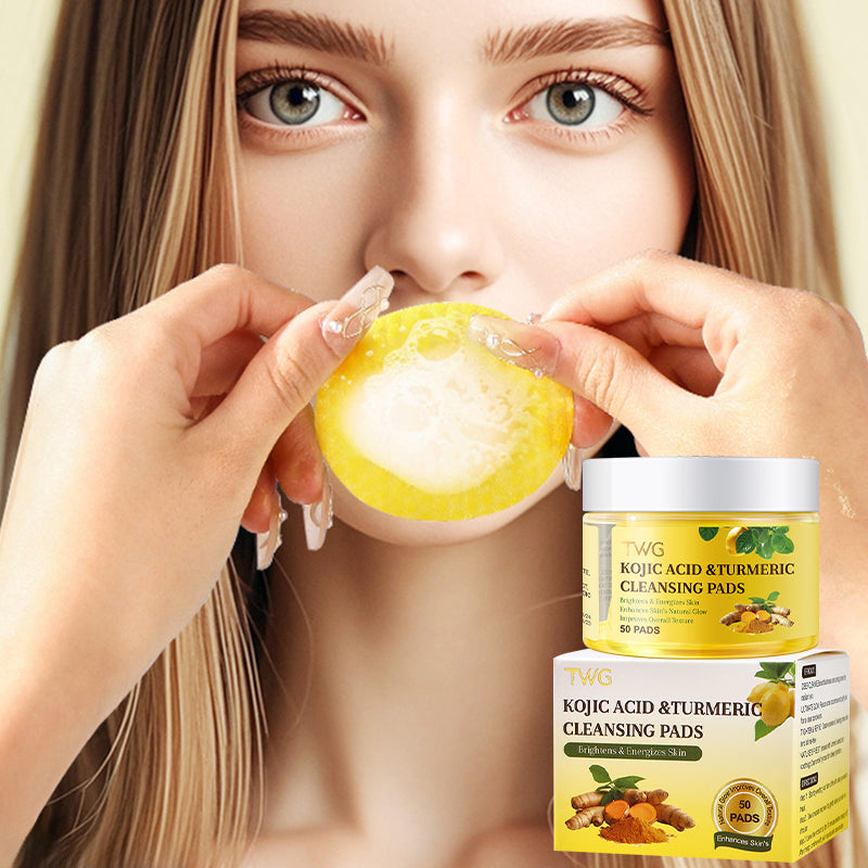 TWG kojic acid &turmeric cleansing pad