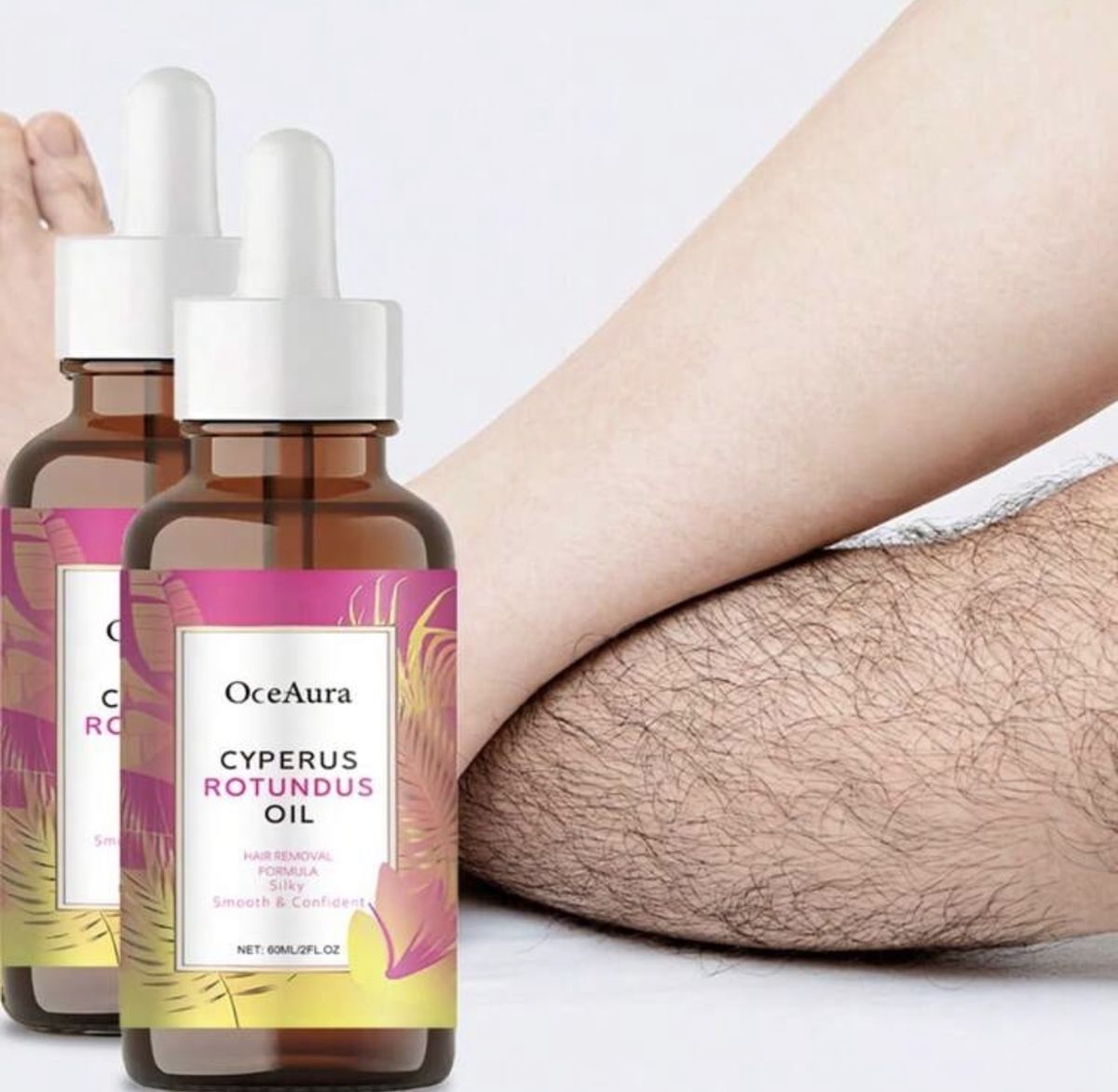 OceAura Cyperus Rotundus Hair Reduction Oil