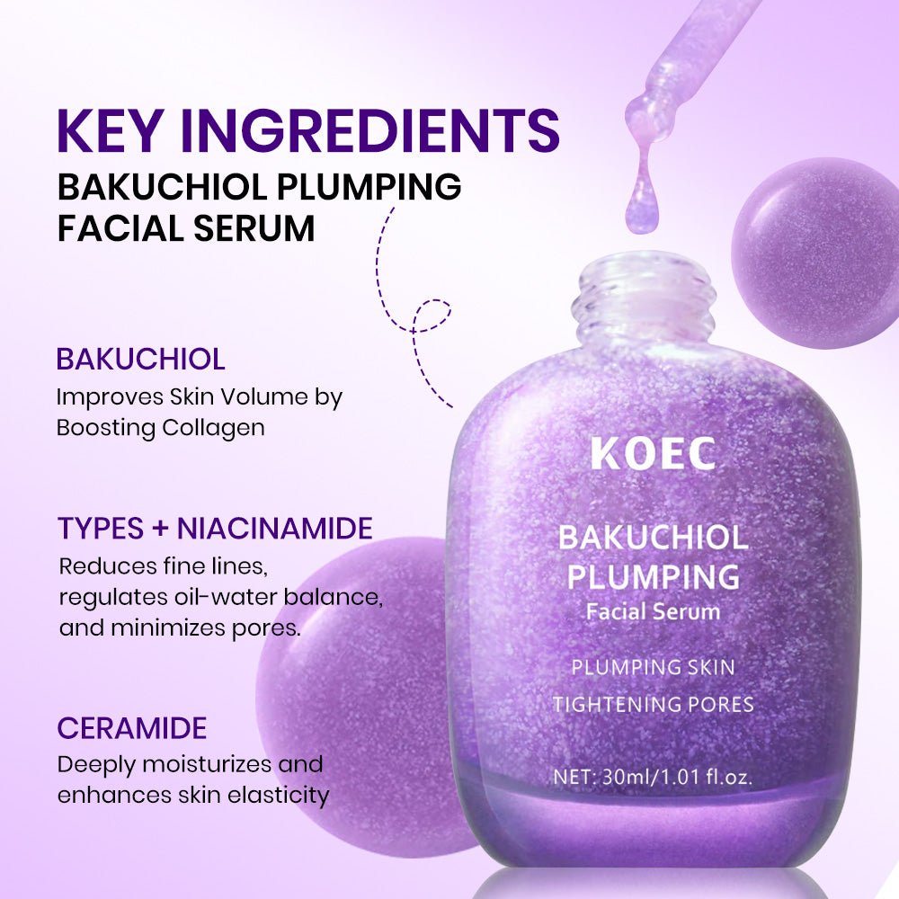 Bakuchiol Plumping Facial Serum