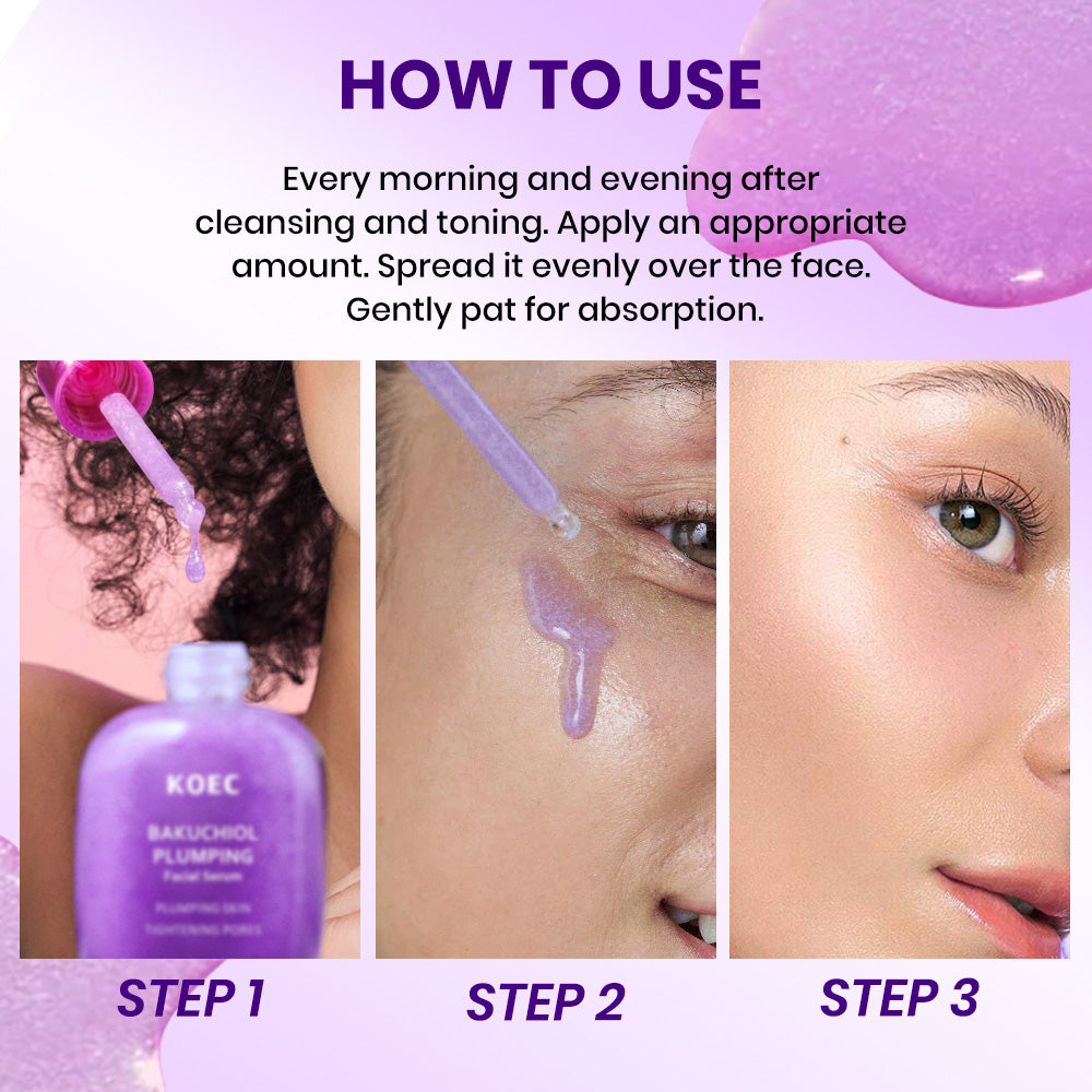Bakuchiol Plumping Facial Serum